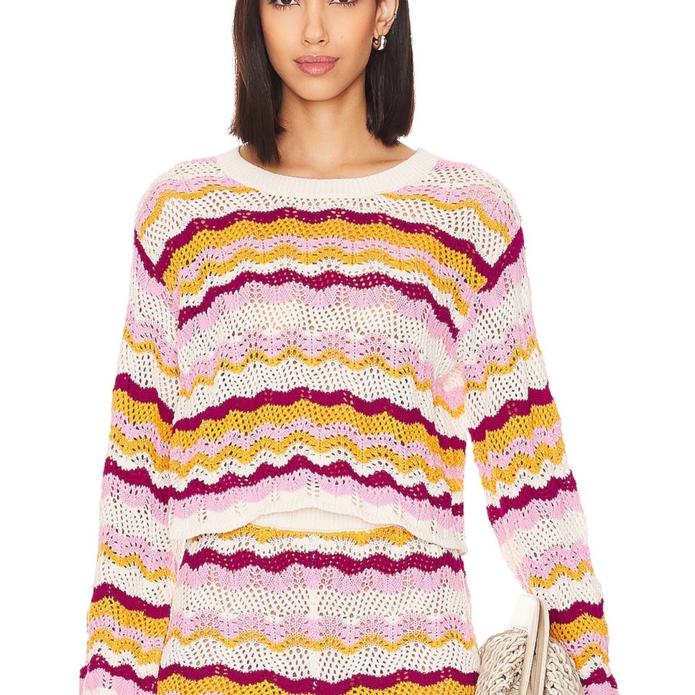 NWT LSPACE x REVOLVE Sun Ray Sweater
